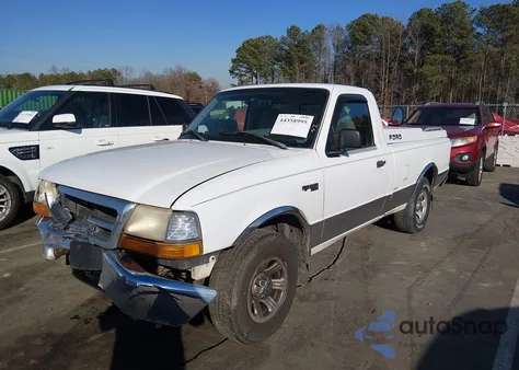 2000 Ford Ranger Xlt from USA, damaged, VIN 1FTYR10X4YTA59607
